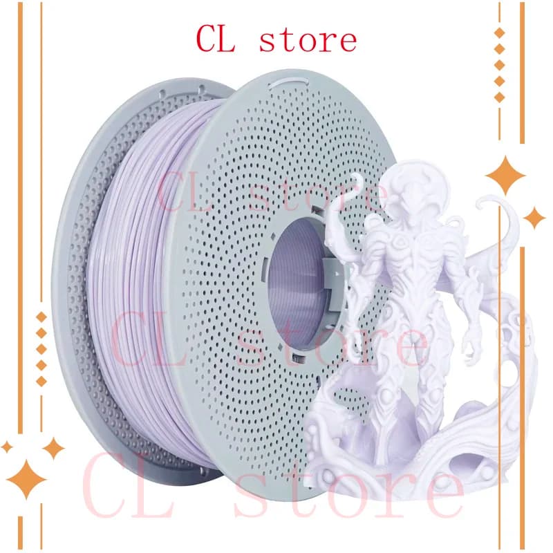 1 kg PLA + 3D printing filament, suitable for 3D printers, 1,75 mm +/- 0.03 mm, 1 kg roll (2,2 pounds) White 1 kg