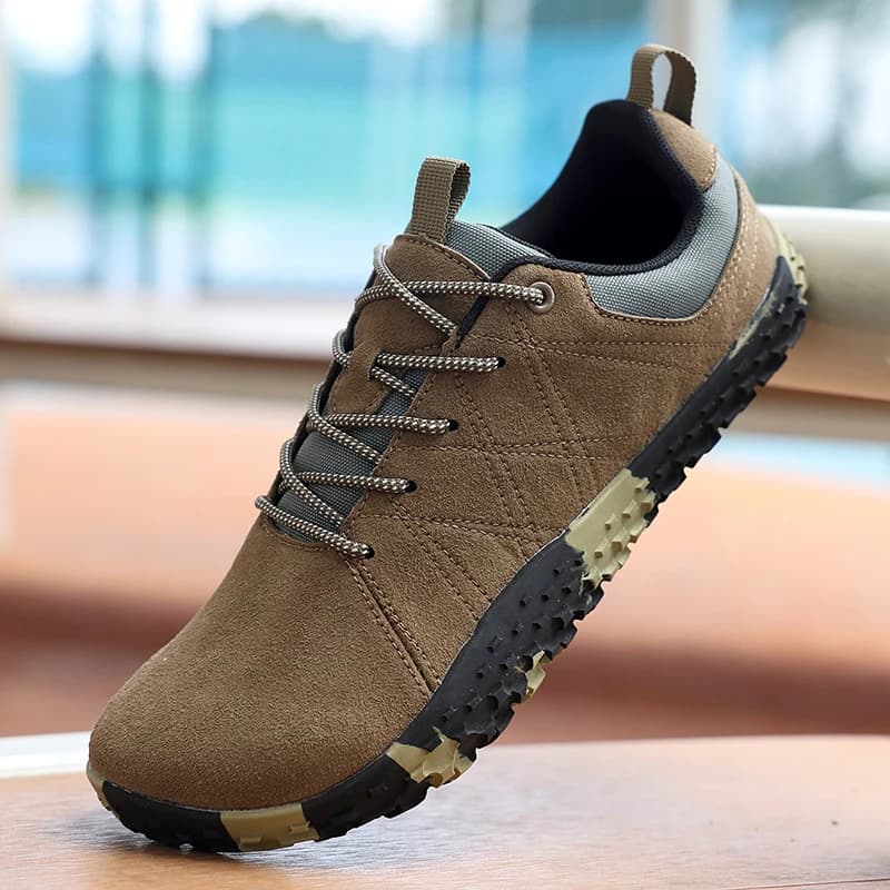 Scarpe a punta larga a piedi nudi per uomo Donna Scarpe da ginnastica casual da passeggio Scarpe da trekking comode da esterno antiscivolo Scarpe da turismo con lacci