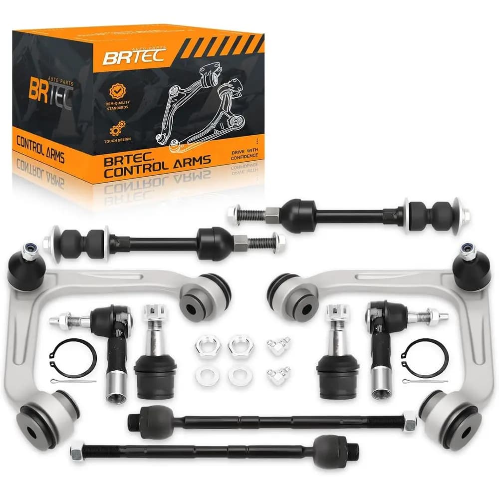Kit Sospensioni per Camion 2WD 2500/3500 2003-2006: Braccio di Controllo Superiore, Giunto Sferico Inferiore, Tiranti Sterzo, Collegamenti Barra Stabilizzatrice