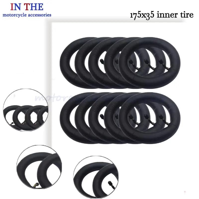 High Quality 175x35 Inner Tube for 175 * 35 Outer Tyre baby Stroller, Electric Scooter, Balance Bike, Tyre Accessories