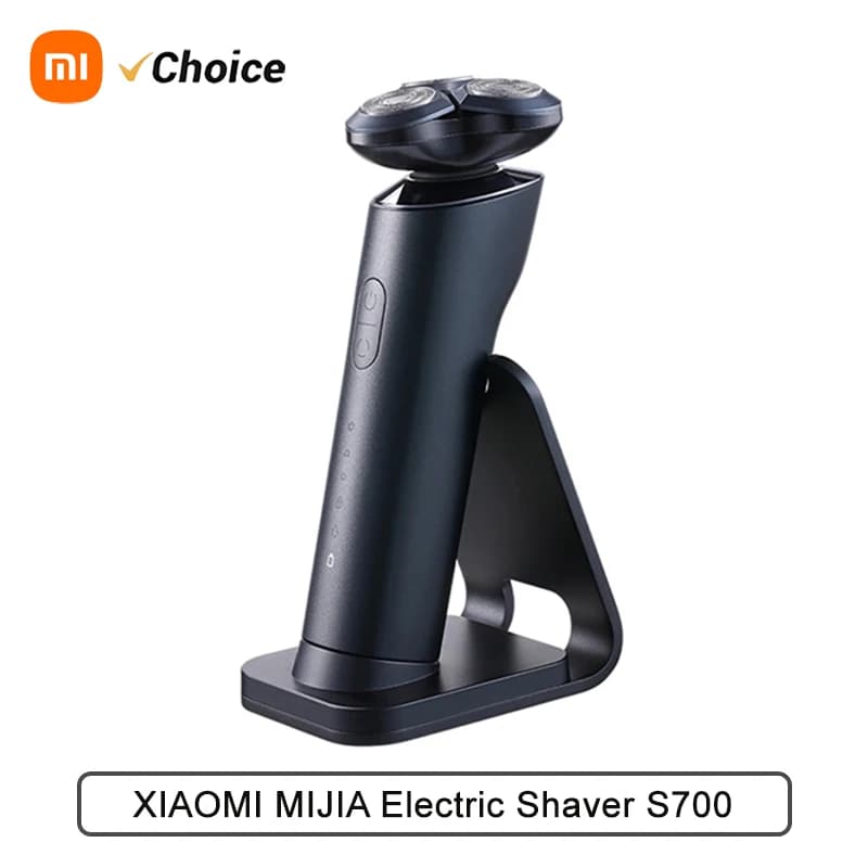 XIAOMI MIJIA Electric Shaver S700 Ceramic Cutter Head Portable Flex Razor 3 Head Shaving IPX7 Waterproof Washable Beard Trimmer