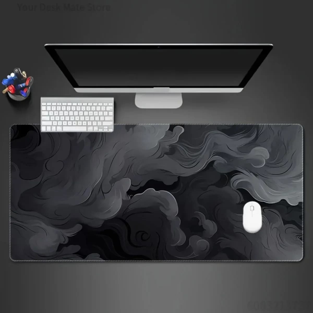 Spacious Gaming Office Desk Mat Non-Slip Rubber Base Extended Mouse Pad for PC Laptop Desktop