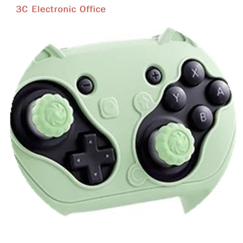 [3SC] Custodia Protettiva in Silicone con Copri-Pulsanti per Controller Switch 2 Pro, Cover Antiscivolo, Accessori per Gaming