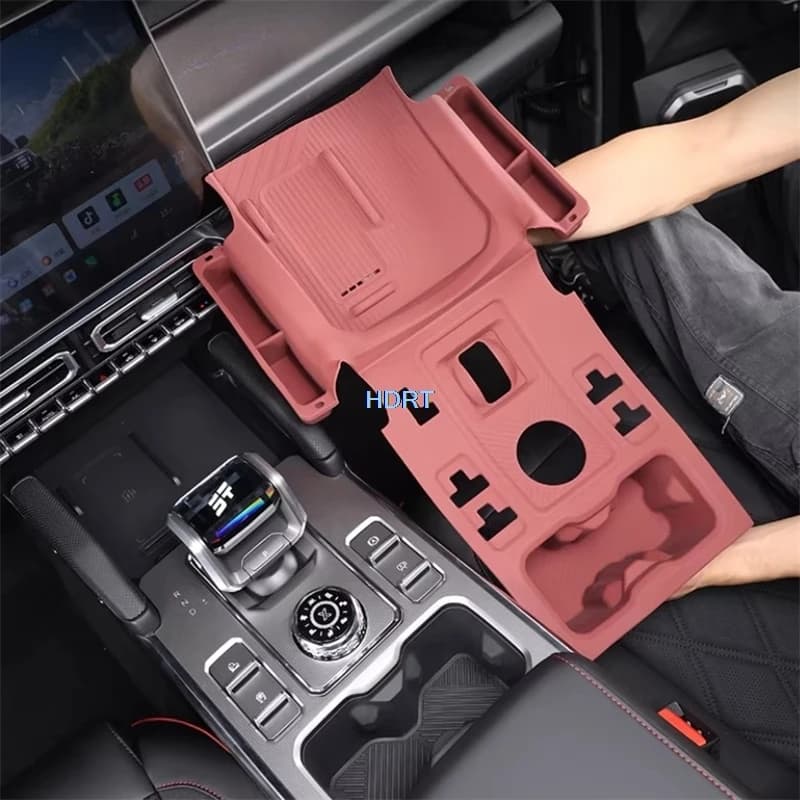 Per Chery Jetour T2/Traveler/ICH·X K3 C-DM 2026+ Accessori per auto: Copertura organizer per vano portaoggetti del cambio della console centrale