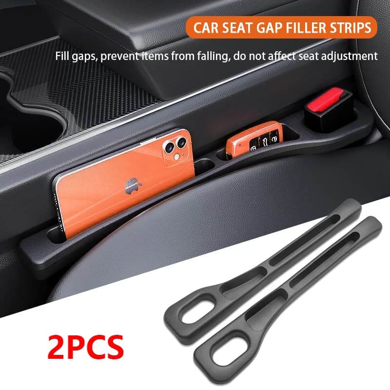 2PCS Seggiolino Auto Gap Filler Tra Sedili Console Organizer Accessori Interni Per Nissan Nismo Tiida GTR Almera X-Trail Qashqai