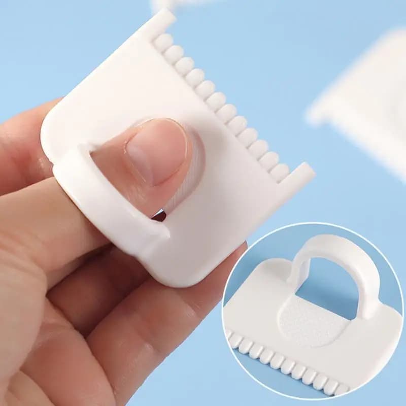 Calibro di cucitura multifunzionale da 3 pezzi per righello di cucitura per cucito Strumenti di misurazione per la creazione di cucitura Protezione per le dita Cucitura dei bordi