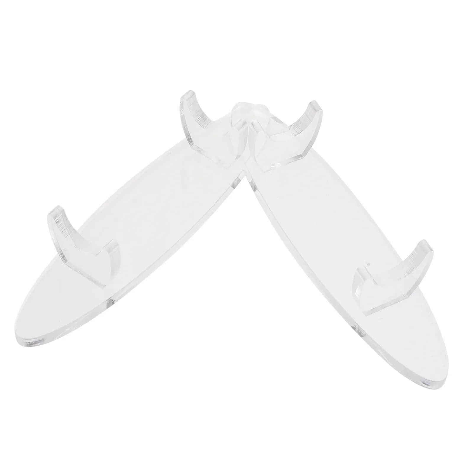 Espositore per penne in acrilico da 2 pezzi, elegante porta penne trasparente per penne stilografiche e gel, per ufficio e casa