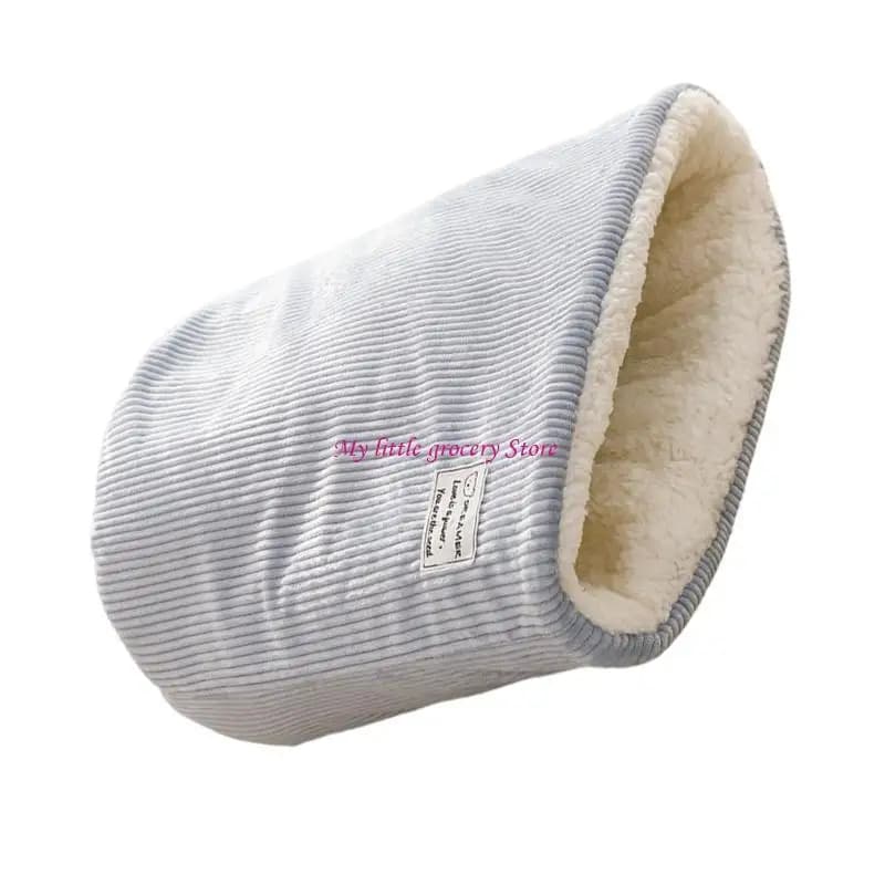 Hot cat bed cave bed winter heat bag for pets rest pampering d5bd