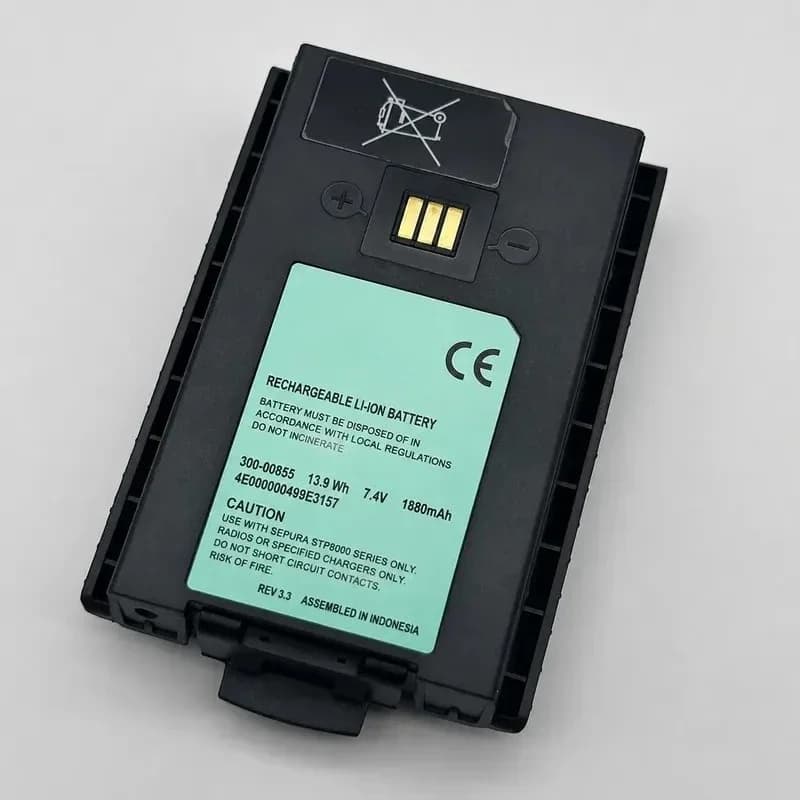 for SEPURA STP8000 STP9000 Two Way Radio Walkie Talkie 1880mAh High Capacity Li-ion Replacement Battery