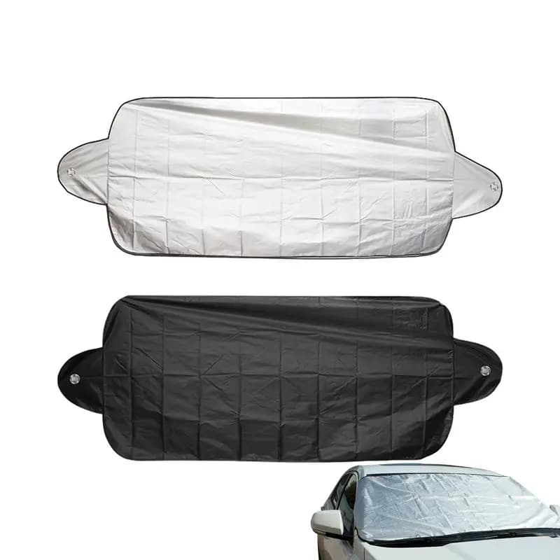 Protezione Antineve per Parabrezza Auto 200x70cm, Copertura Antigelo per Finestrino Anteriore, Protezione Invernale Impermeabile e Parasole