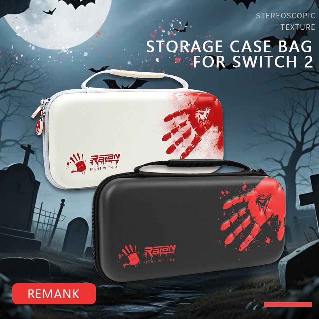 Custodia Protettiva Impermeabile REMANK per Nintendo Switch 2 - Borsa da Viaggio per il Trasporto e la Conservazione