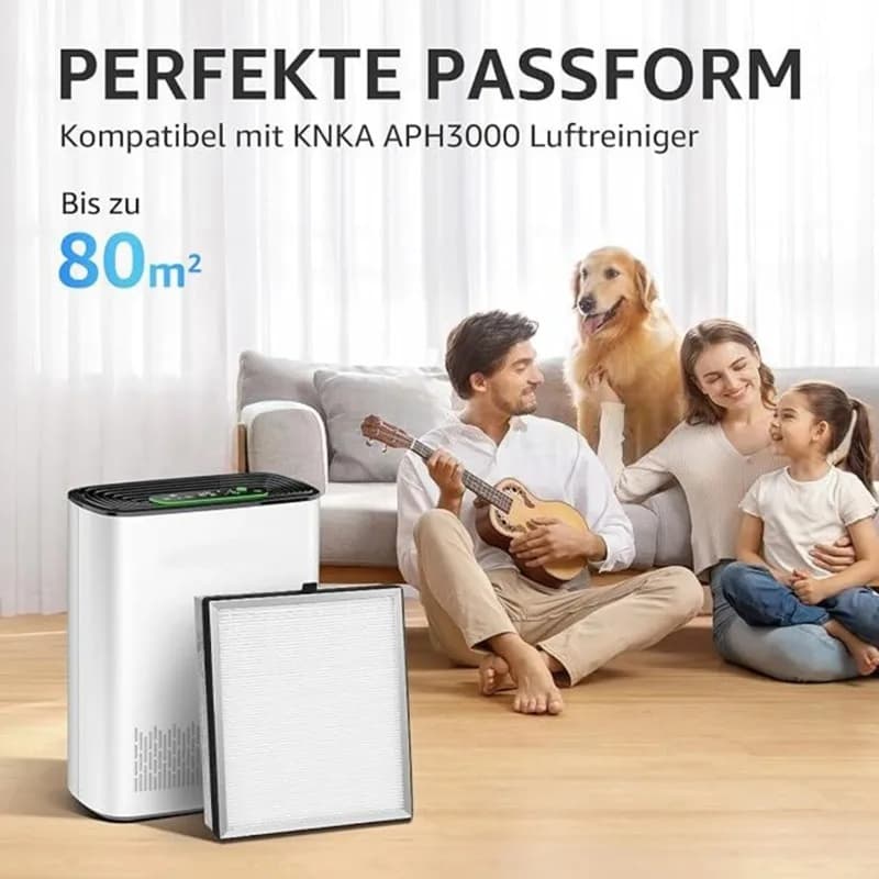 AC93-Compatible With For NKA APH3000 Air Purifier Filter