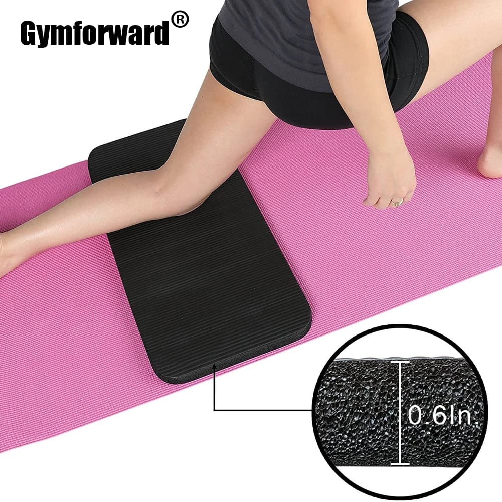 1.5cm ginocchiera Yoga Extra spessa schiuma antiscivolo cuscinetti Yoga Fitness Crossfit Pilate Mat allenamento Sport plancia cuscino attrezzature da palestra
