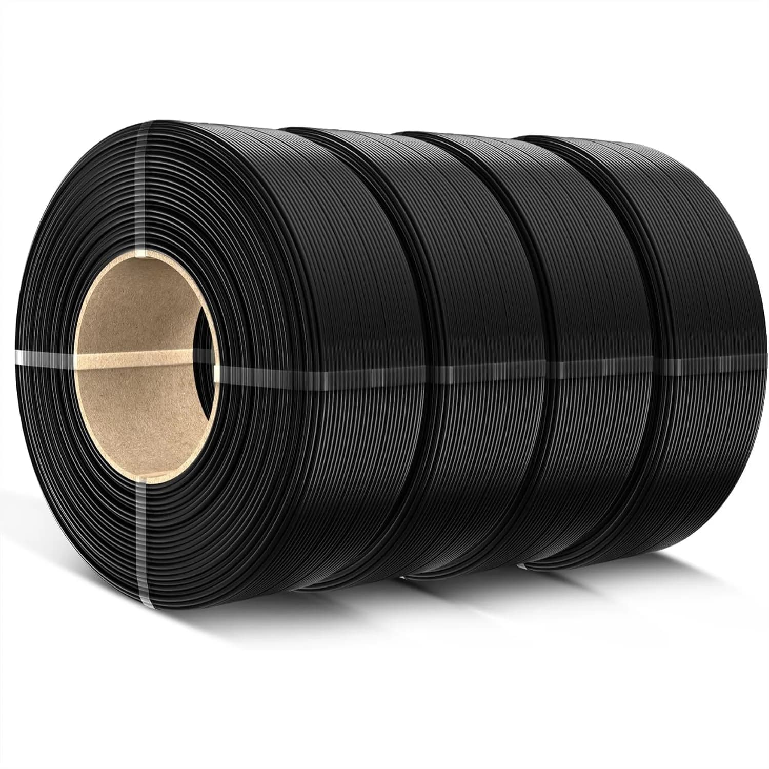 Filamento PLA per Ricarica 1.75mm, Compatibile con Stampanti 3D Bambu Lab e SUNLU, Bobine Riutilizzabili, Precisione Dimensionale