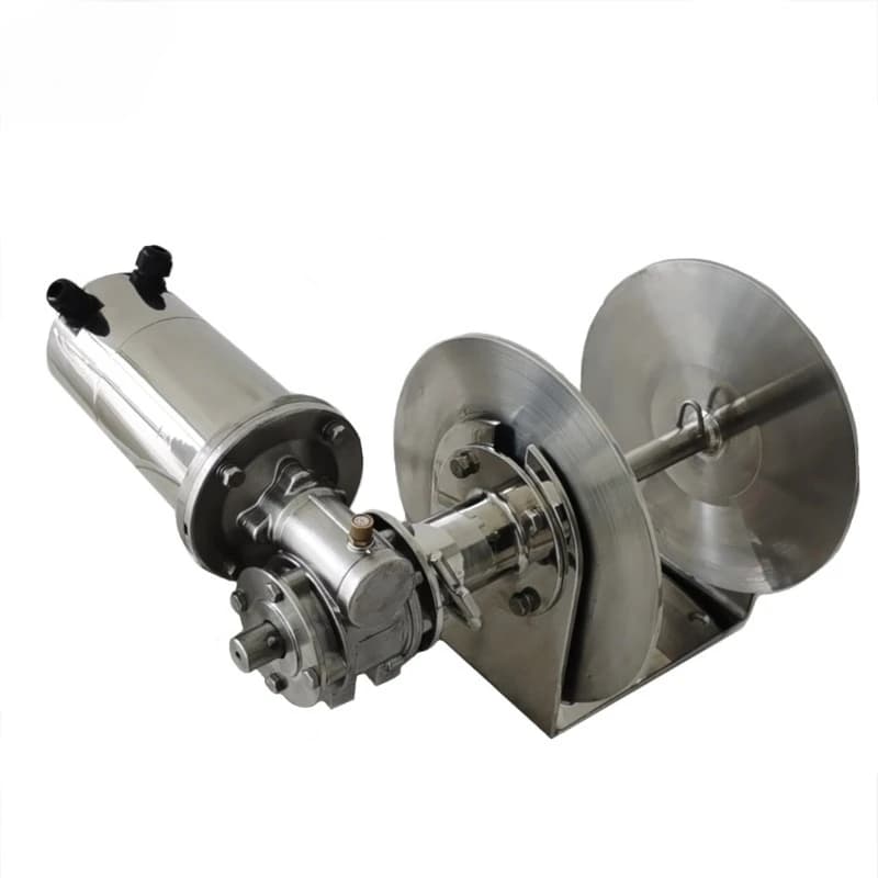 Marine power 12v/24v motor 1000 watts rope size 5-6mm all stainless steel electric anchor drum winch