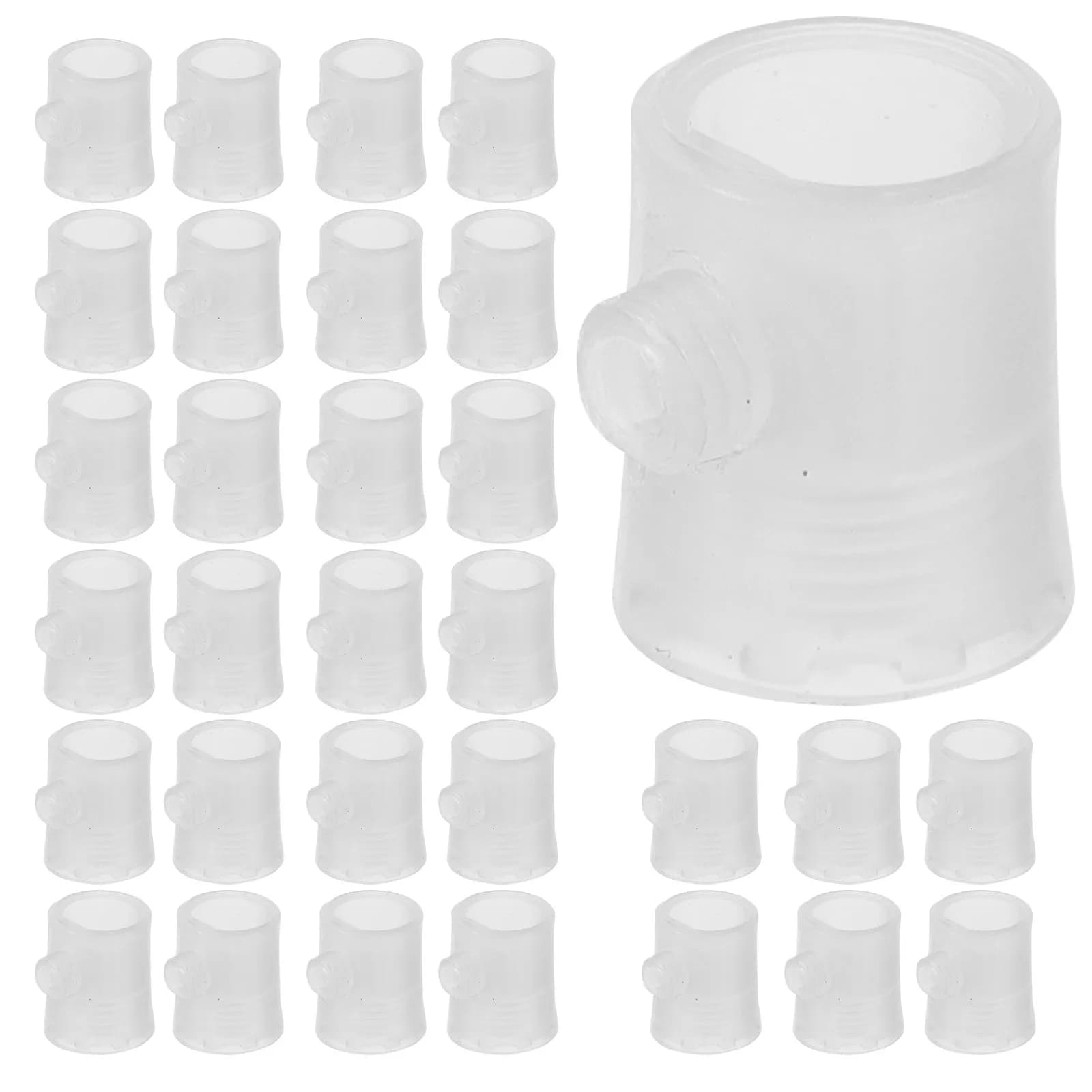 50 Pezzi Connettori in Plastica Resistente per Fissaggio Cavi, Gestione Cavi per Lampade e Apparecchi a Soffitto