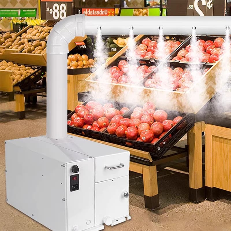 7KG/H New Design Big Capacity Greenhouse Vegetable Ultrasonic Humidifier For Commercial And Industrial