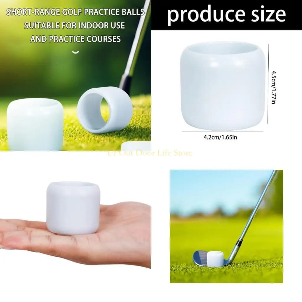 palla da pratica per golf indoor da 77UF compatta misura 4,2 per migliorare precisione dello swing