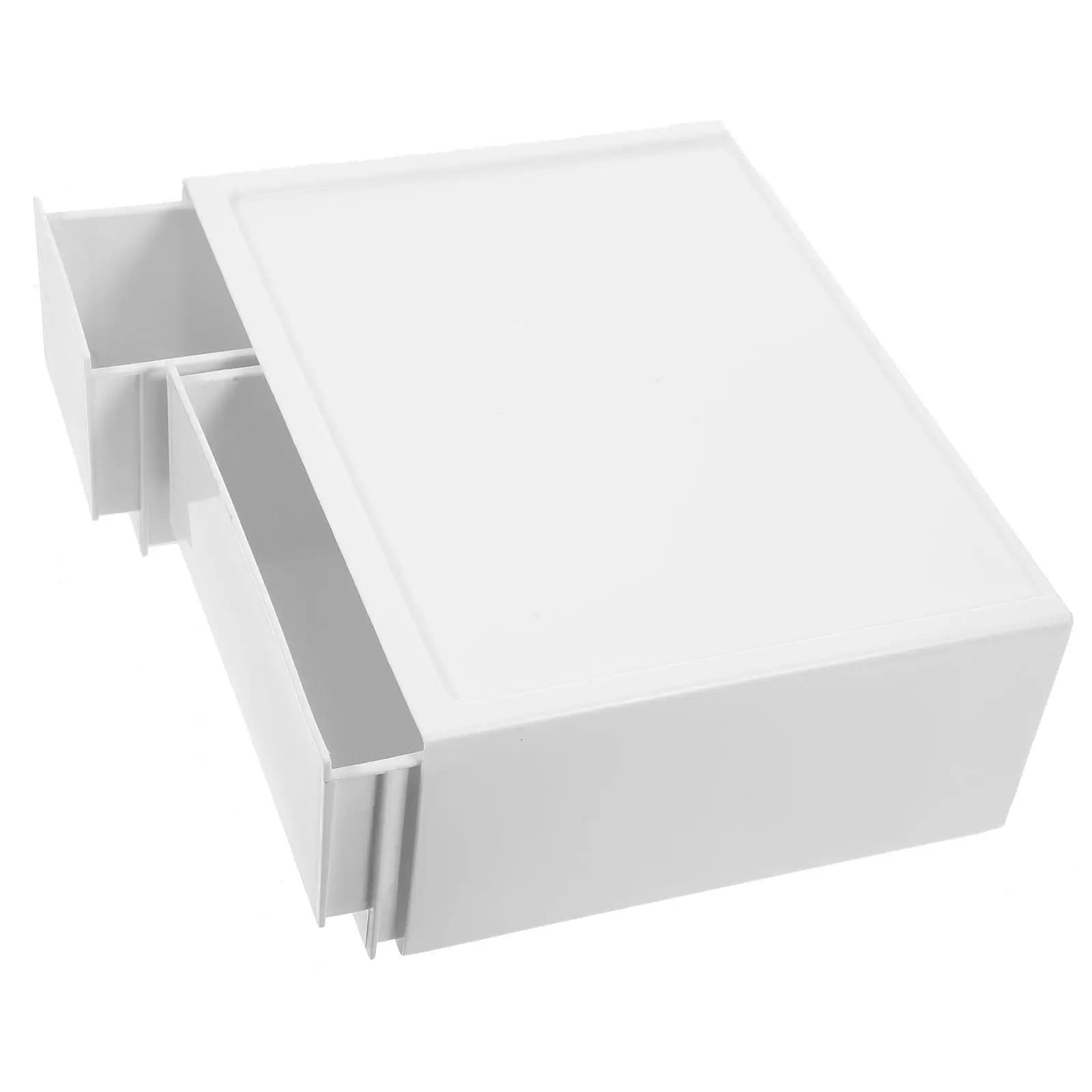 Organizer da Scrivania Impilabile con Cassetti per Conservazione su Scrivania, Scatola Portaoggetti per Trucchi, Cancelleria, Bagno, Gioielli, Forniture per Ufficio, Piccoli Oggetti