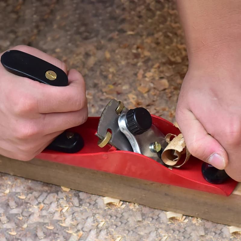 1pc Mini pialla a mano in legno piccolo piano manuale per il taglio piano a blocco ad angolo basso per utensili manuali per la lavorazione del legno fai da te