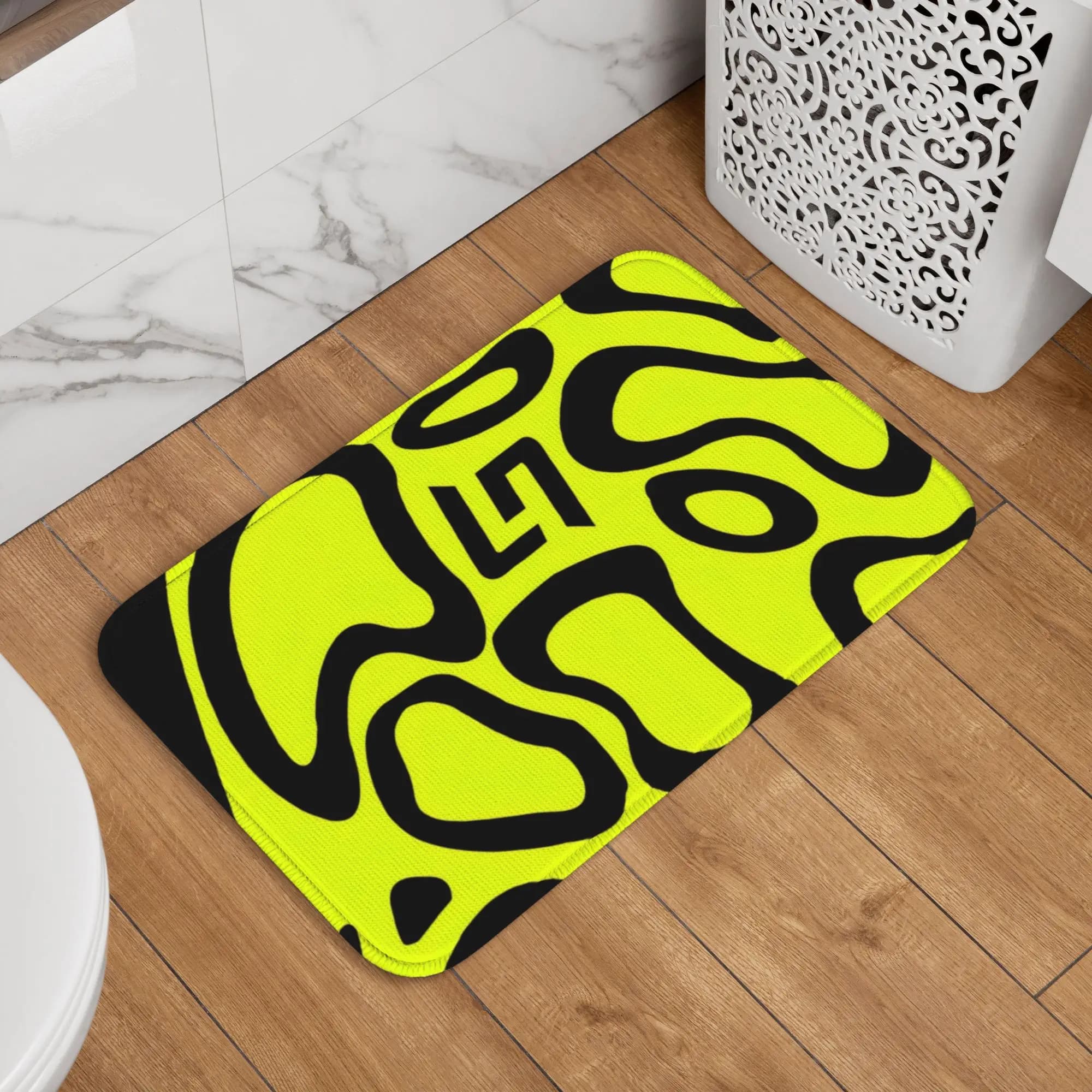 Tappetino Personalizzato Antiscivolo per Porta, Cucina, Bagno, Esterno, Ingresso, con Motivo Pilota di Formula 1 Lando Norris