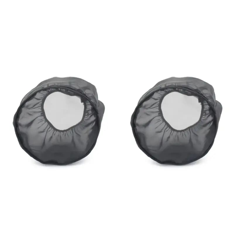 Kit Autentico 2X Impermeabile per Filtro Aria Moto con Copertura Antipioggia per Touring Dyna Softail Sportster Universale