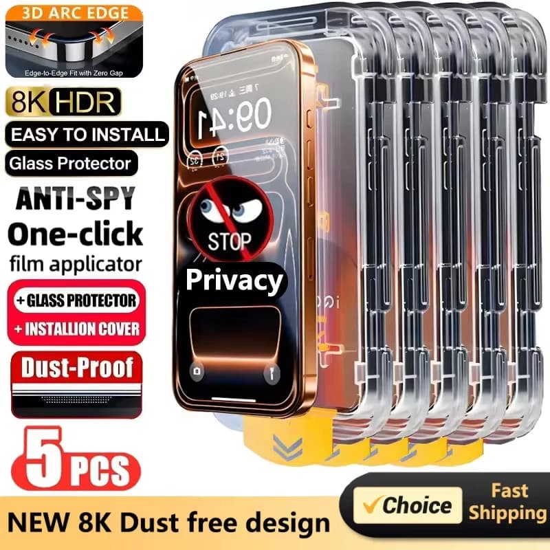Privacy Screen Protector For Samsung A56 5G A17 A07 A55 A16 A36 A53 A54 A52 A25 A26 S25 Ultra S24 FE S23 Anti-Spy Tempered Glass