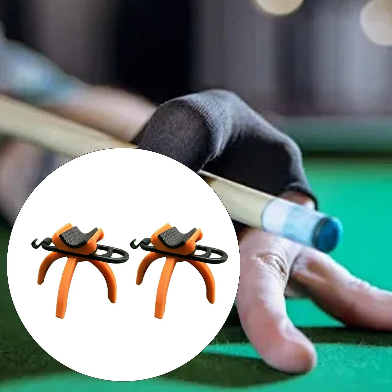 Snooker Rack Posizionamento facile della stecca Accessorio compatto in plastica leggera per il gioco di allenamento con palline da biliardo americane