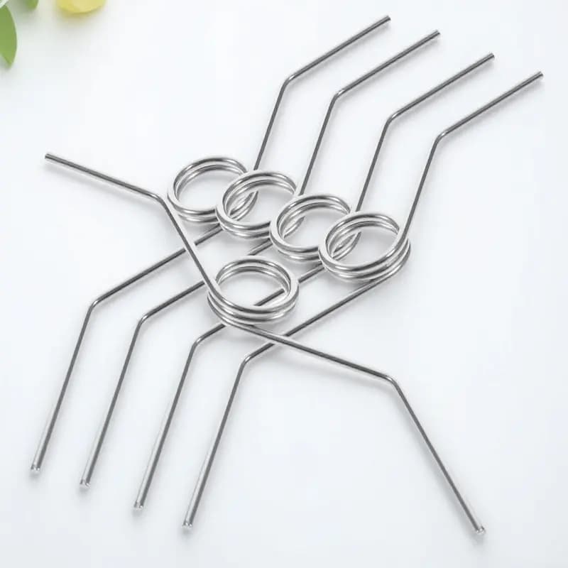 Set di 5 Molle di Ricambio in Acciaio Inox per Forbici da Potatura, Accessori per Attrezzi da Giardinaggio