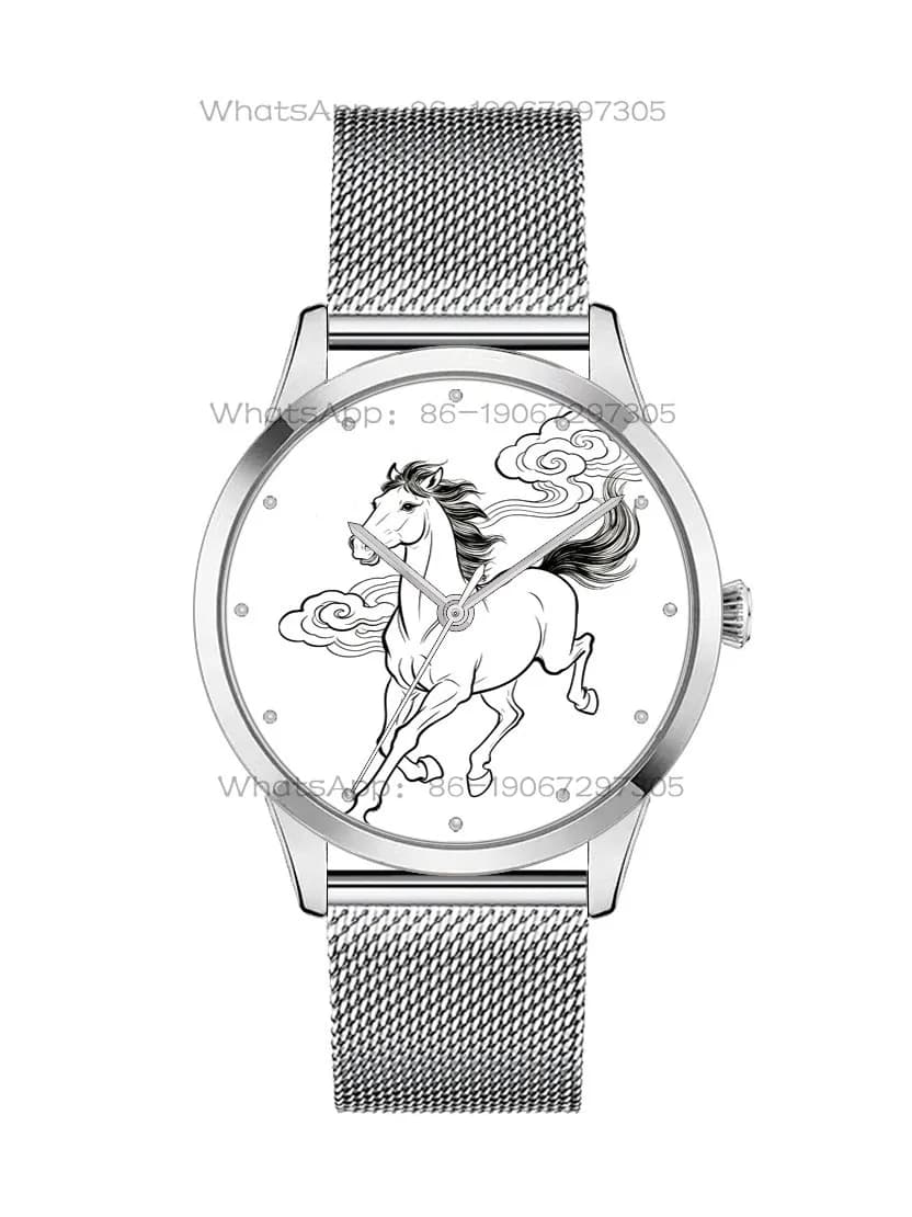 Orologio da Coppia Unisex Impermeabile al Quarzo Stile Nazionale Cinese con Incisione Personalizzata - Collezione Successo 2026