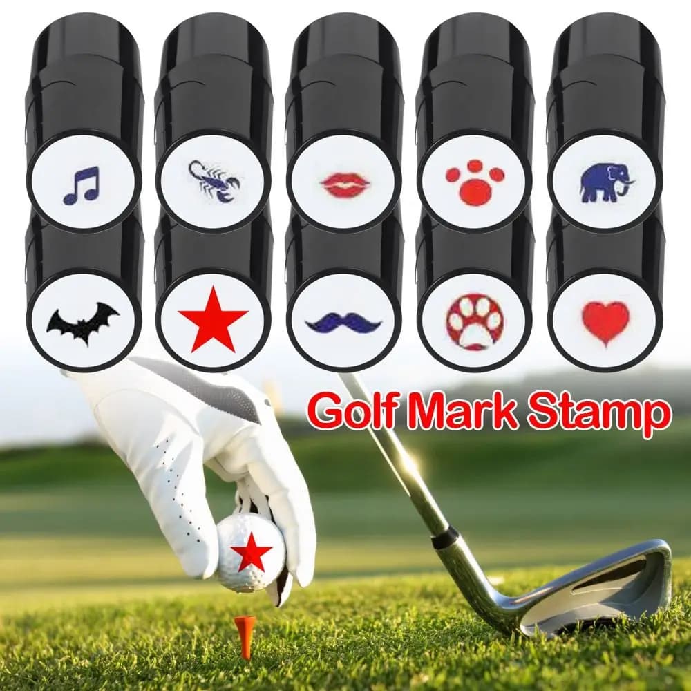 Timbro per pallina da Golf timbro marcatore impronta sigillo accessori da Golf ad asciugatura rapida simbolo