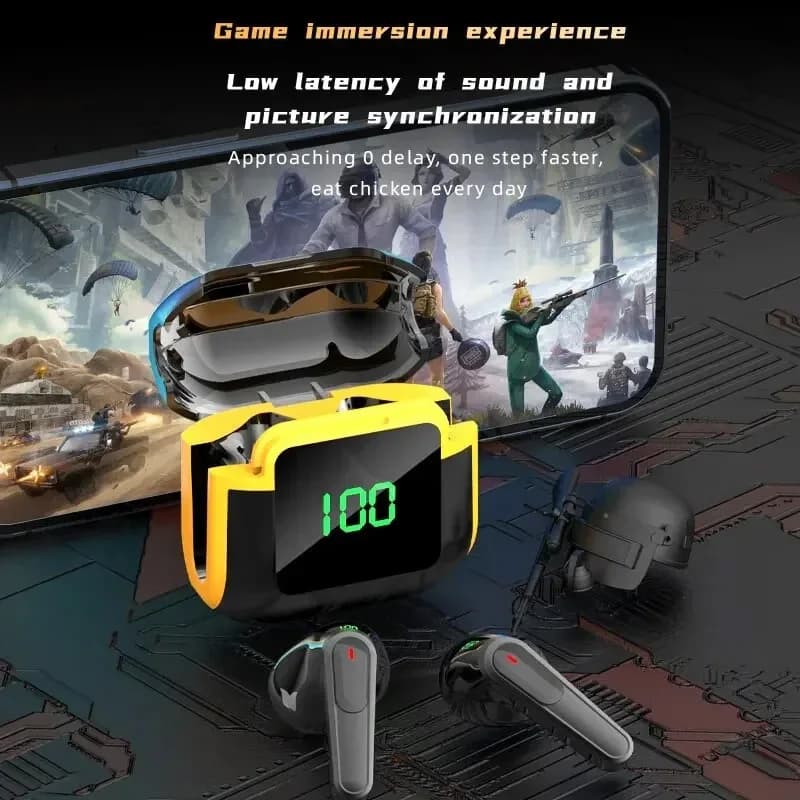 Pro90 Bluetooth 5.0 TWS Earphones LED Digital Display HIFI Sound HD Call Portable Long Battery Wireless Earbuds