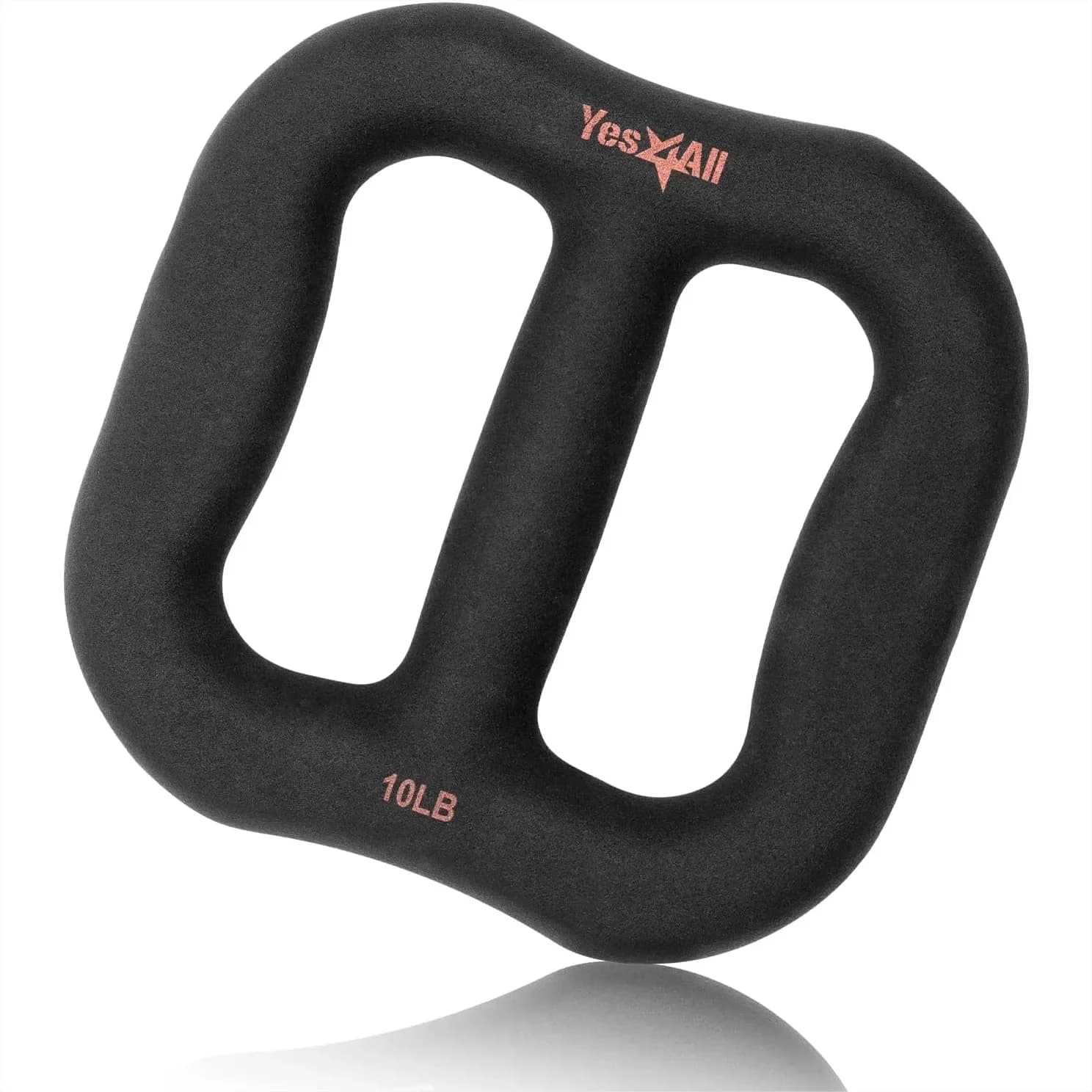 Manubrio in Neoprene con Nucleo Solido e Curva Ergonomica, Design Multifunzionale 3-in-1 per Allenamenti Versatili a Casa