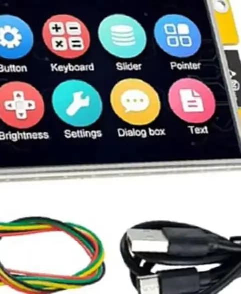 Modulo Schermo Touch TFT LCD da 3,5 Pollici 320x480 con Driver WiFi per Scheda di Sviluppo ESP32-Arduino Componenti Elettronici