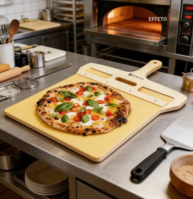 Creative sliding pizza shovel, food grade non-stick pad, pizza baking tool, special for pizza shops