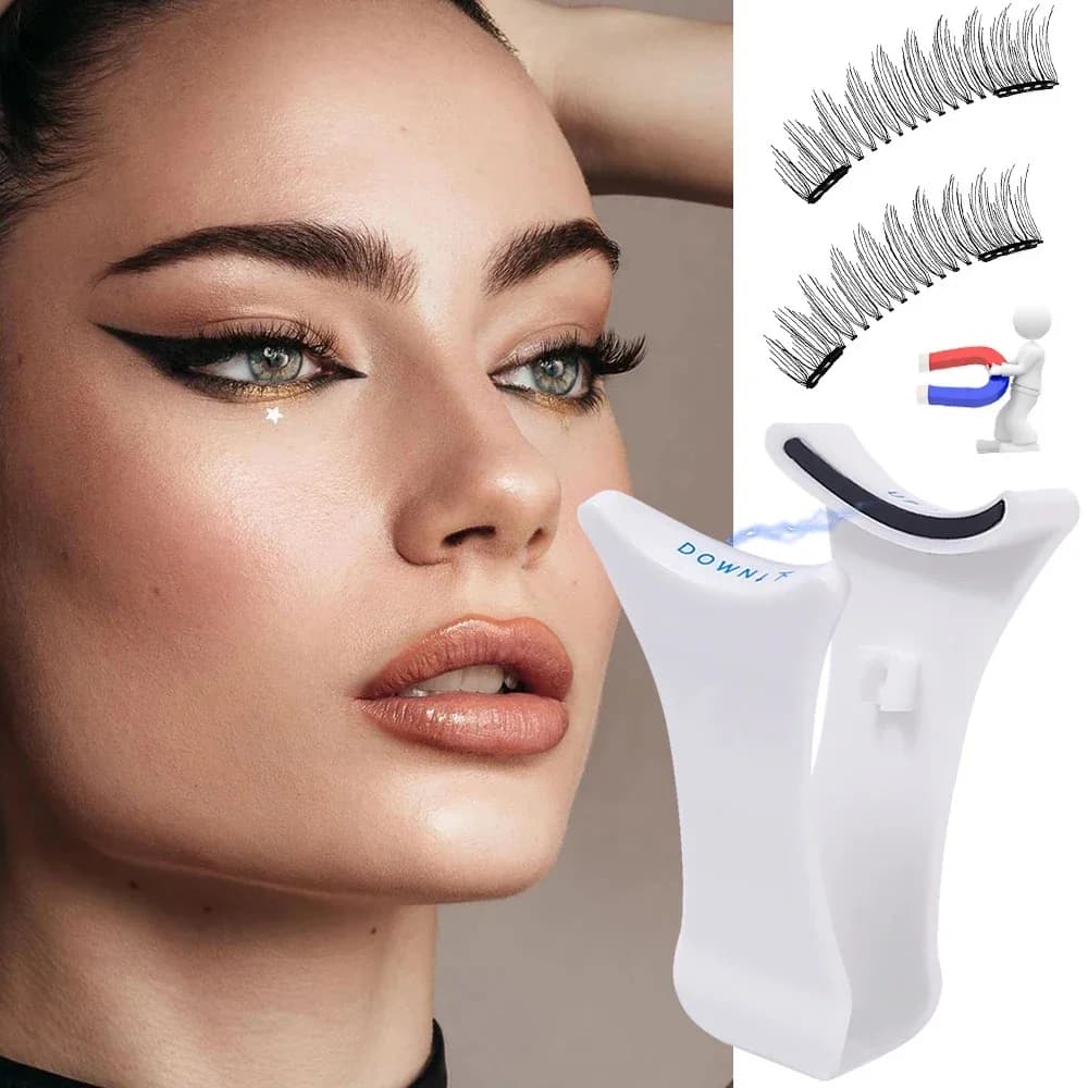 Professional applicator for extension magnetic eyelashes Faux Eyelashes Bigodino Clip Clasp 3D Makeup Eyelashes