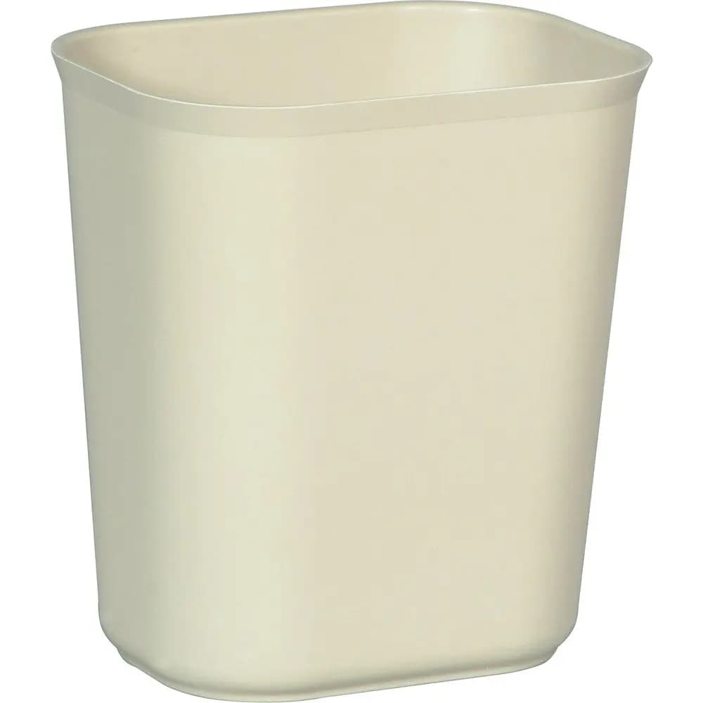 Cestino Ignifugo 14 Qt/3.5 GAL Beige per Ospedali/Scuole/Hotel/Uffici/Casa