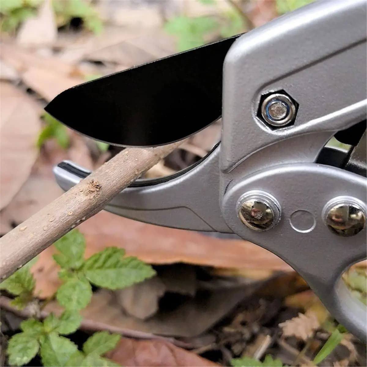 ABZJ Garden Scissors for Power, with Anti-slip Grip, Carbon Steel, for Coppers and Trees