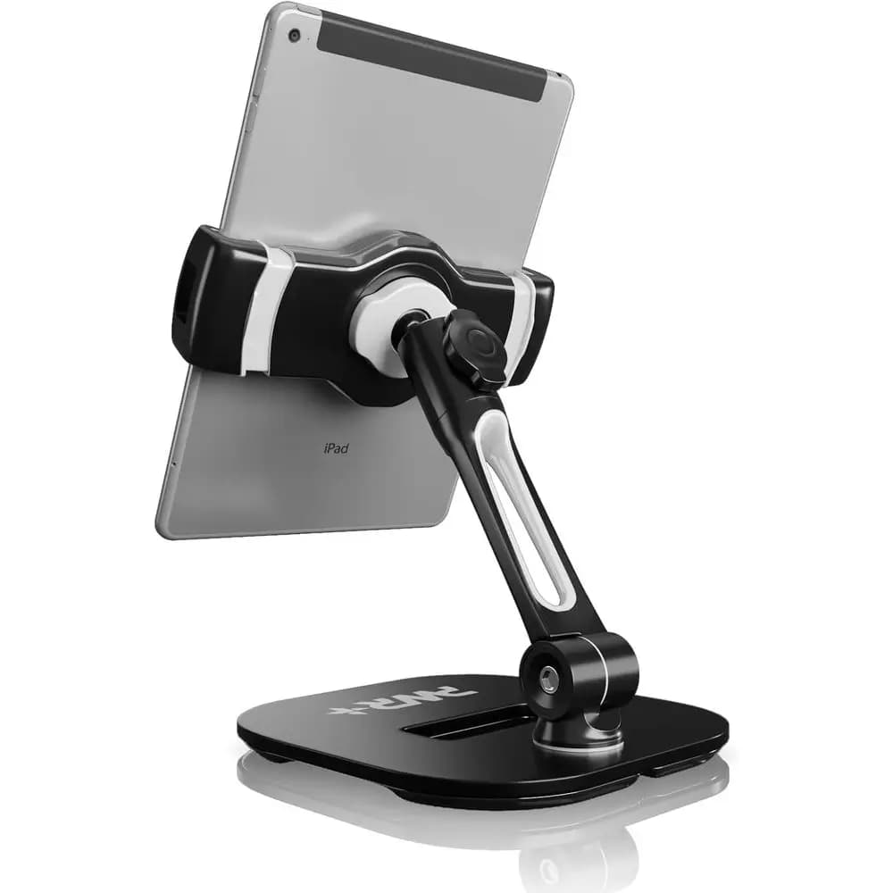 Supporto regolabile per tablet con rotazione a 360° ° Supporto Girevole per 4-11 Dispositivi: Perfetto per Cucina, Ufficio e Uso Domestico