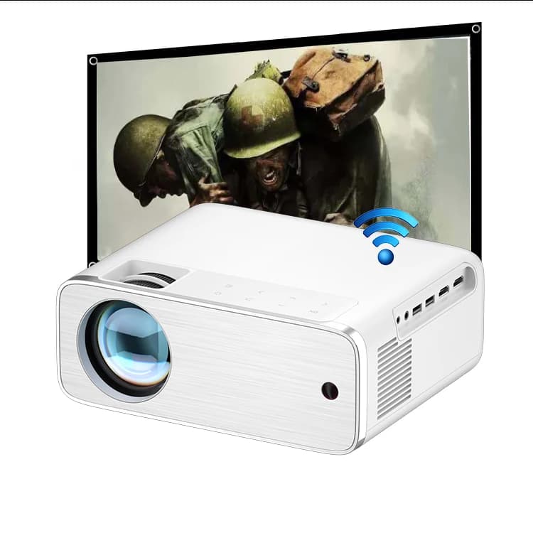 RD-881C Proiettore per schermo a specchio con supporto da pavimento con connessione wireless per laptop per camera da letto