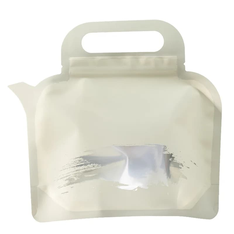 200Pcs Creative Teapot Shape Tea Packaging Bag Self Sealing Moisture-proof Aluminum foil Ziplock Bag