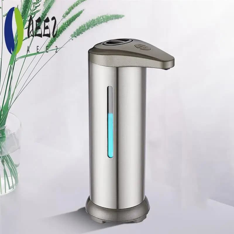AEE2-Dispenser automatico di sapone liquido Sensore touchless Bagno Macchina per schiuma intelligente Contenitore per pompa dispenser di sapone liquido
