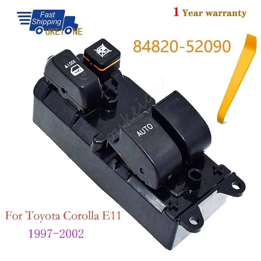 84820-52090 Per il 1997-2002 Toyota Corolla E11 Finestra di Energia Elettrica Interruttore sollevatore Regolatore di Controllo Pulsante Parti Accessori Auto