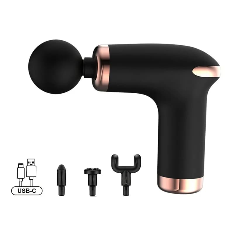 Pocket Mini USB Charging Portable Fascia Gun Massage Gun Deep Muscle Relaxer For Deep Tissue Body Muscle Relief
