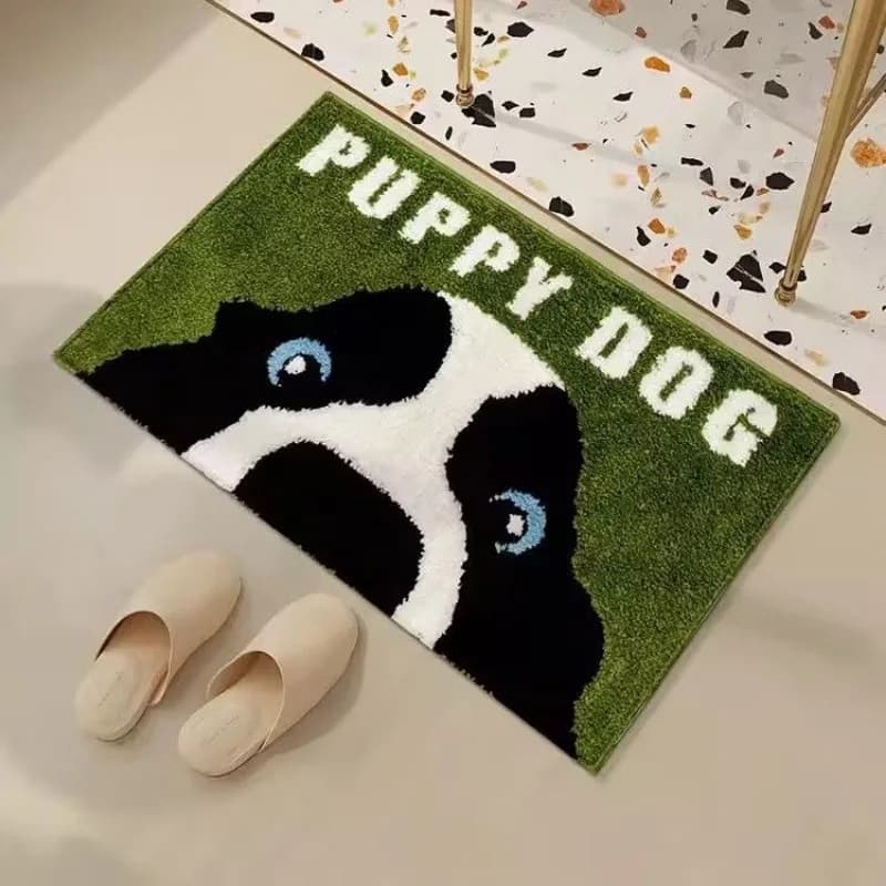 Ins Cherry bath mat, toilet mat, entrance carpet