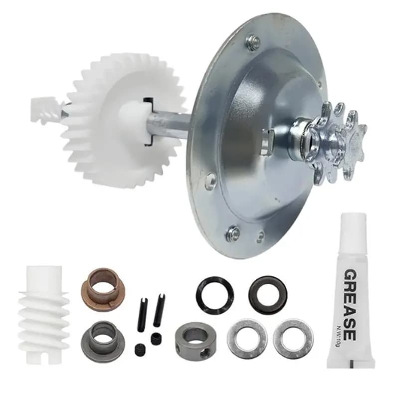 Kit doppia ingranaggio per porta del garage Kit ingranaggio e pignone di ricambio per allarme per Liftmaster 41A5658/3595, parti dell'apriporta del garage