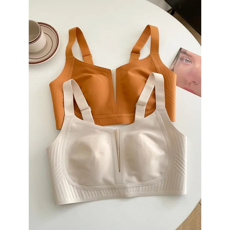 Reggiseni Senza Cuciture Plus Size per Donne, Copertura Completa, Minimizzatore Senza Ferretto, Modellante Anti-Cedimento, Reggiseno a T-Shirt