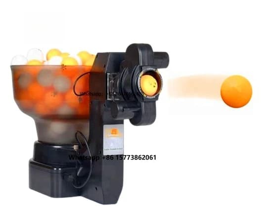 Macchina Automatica per Palline da Ping Pong, Robot per Allenamento Tennis da Tavolo