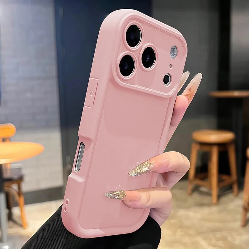 Custodia Antiurto Rinforzata per iPhone 17 16 15 14 13 12 11 Pro Max, Cover Colore Caramella per iPhone 17e 16e 7 8 Plus X XS XR SE2 Air
