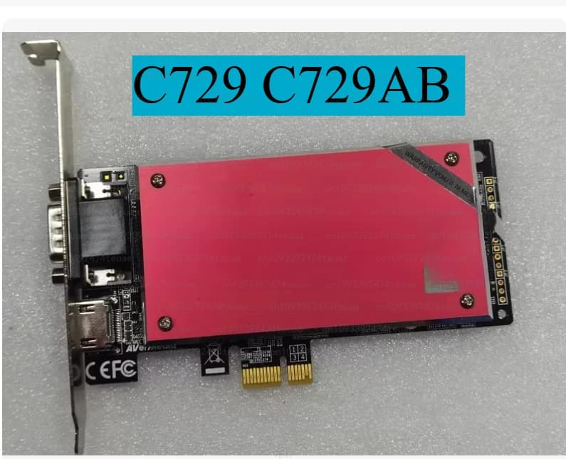 C729 C729AB scheda di acquisizione